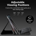 thumbnail image 4 of Funda con teclado MMK para iPad 11.ª y 10.ª generación con Bluetooth, color negro, 4 of 8