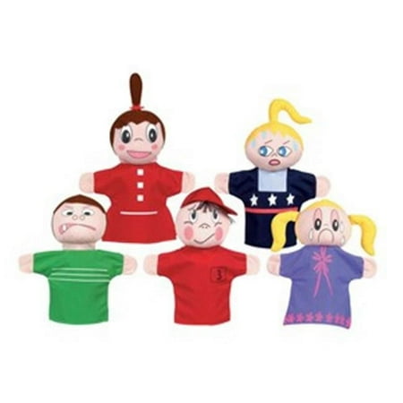 UPC: 0768631004209 | How Am I Feeling Hand Puppet Set Caucasian 5/Pkg