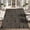 Black, variant on Lahome Decor 6’X9’ Rainbow Outdoor Rug for Patio,Beach Mats Waterproof, Camping Rug for Outside RV, Portable Plastic Straw Outdoor Area Rug for Backyard, Garden, Pool Deck,Light Khaki