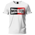 thumbnail image 1 of Playera Blanca Manga Corta Mediana Monster Champion, 1 of 5