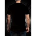 thumbnail image 2 of Men's 3D Wrench Print Novelty T-Shirt - "Just One More Car Part I Promise" Graphic, Casual Cotton Crew Neck Tee, Machine Washable, Black with Red & White Accents, 2 of 8
