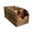 02_Brown【1X Storage Box】, variant on Wooden Storage Box for Kitchen Organization, Multi-Compartment Sorting Box for Spices, Coffee Pods, and Utensils, Brown, by IHXORA