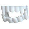 thumbnail image 2 of Rhode Island Novelty White Economy Plastic Vampire Werewolf Fangs Halloween Costume Accessory, 2 of 2