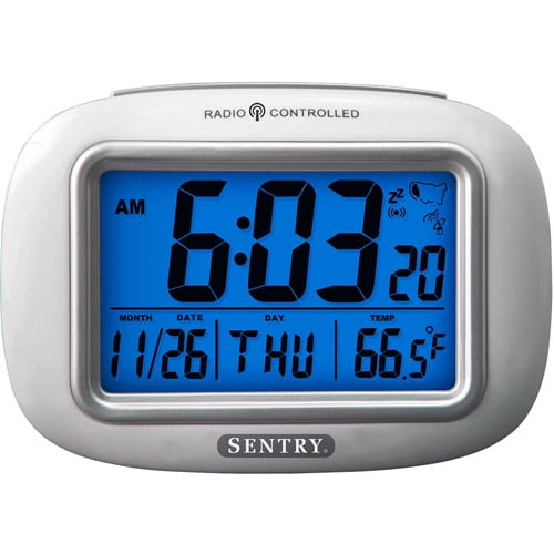 Sentry Big Screen Weather Atomic Clock