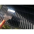 thumbnail image 2 of Cuisinart Wood Grill Cleaning Brush, with Stainless Steel Bristles & Scraper Head, Brown, 2 of 9
