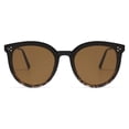 thumbnail image 2 of Gafas de Sol SOJOS Clásicas y Trendy Redondas SJ2068 UV400 Negras, 2 of 5
