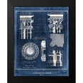 thumbnail image 2 of Tre Sorelle Studios 20x24 Black Modern Framed Museum Art Print Titled - Vintage Blueprints II, 2 of 5