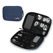Hynes Eagle Travel Universal Cable Organizer Electronics Accessories Cases For Various USB, Phone, Charger and Cable
