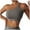Grey, variant on Bras for Women Bra Backless Sports Bra Women Shoulder Padded Bustier Push Up Gym Tops for Yoga and Workout Fitness Bralette Blue L