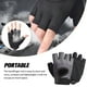 thumbnail image 5 of Guantes Deportivos Yuarrent 1 Par Antideslizantes Ajustables Gris L, 5 of 6