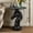 dark horse-Black, variant on HIUU 20" Owl Sculpture Accent Table,Small Round Accent Table with Marble Top,Sofa Side Tables,Unique End Tables for Living Room,Entryway,Reading Nook,Easy Assembly