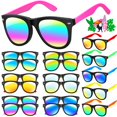thumbnail image 1 of Gafas de sol GINMIC Kids Neon Party Favors con protección UV400, 1 of 7