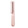thumbnail image 1 of Portable Hair Straightener Brush For Travel Quick Heat-up Pink 1Set, 1 of 5
