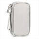 thumbnail image 1 of Bolsa de Almacenamiento PortáTil de Dos Niveles para Productos Digitales: Organizador de Viaje para Cables USB, Auriculares y Accesorios, Color Gris, 1 of 5