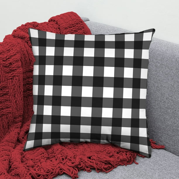 Buffalo plaid accent pillows sale