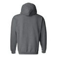 thumbnail image 3 of Men Multi Colors Hooded Sweatshirt Men Hoodies Color Dark Heather 5X-Large Size, 3 of 4