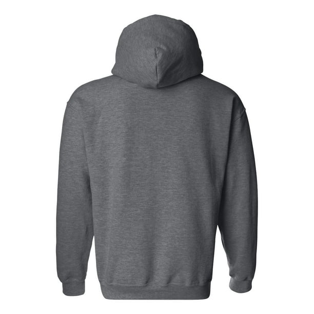 Gildan Mens Heavy Blend Hooded Sweatshirt, L, Graphite Heather