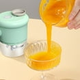 thumbnail image 4 of CNKOO Electric Garlic Chopper Portable Vegetable Slicer Set Handheld Garlic Cutter USB Rechargeable Wireless Food Mincer Kitchen Vegetable Masher for Garlic Onion Ginger Meat, 4 of 10