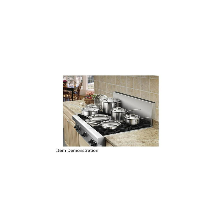 Cuisinart MCP-12N MultiClad Pro Stainless Steel 12-Piece Cookware Set Silver  