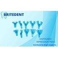 thumbnail image 2 of BRITEDENT Disposable Perforated Dental Impression Trays Bag of 24 Pcs (#1 Large Upper), 2 of 2