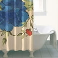 thumbnail image 4 of Pioneer Colorful Floral Shower Curtain for Bathroom Home Decor Bathtubs Waterproof Fabric Curtain with 7 Hooks 36x72in, 4 of 6