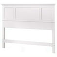 thumbnail image 3 of Hawthorne Collections Traditional Wood Queen Panel Headboard in Off White, 3 of 16