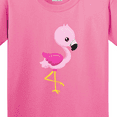 thumbnail image 4 of Inktastic Cute Pink Baby Flamingo Youth T-Shirt, 4 of 5