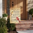 thumbnail image 6 of Sm:)e A letter From Heaven Northern Cardinal Garden Flag 12 x 18 Inch, Double-Sided Printing, Outdoor Welcome Decor for Yards, 6 of 7
