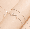 thumbnail image 3 of Layered Beaded Waist Chain Gold/silver Heart Belly Button Chain Bikini Body Chain Women's Adjustable Beach Waist Jewelry Accessories For Girls, 3 of 5