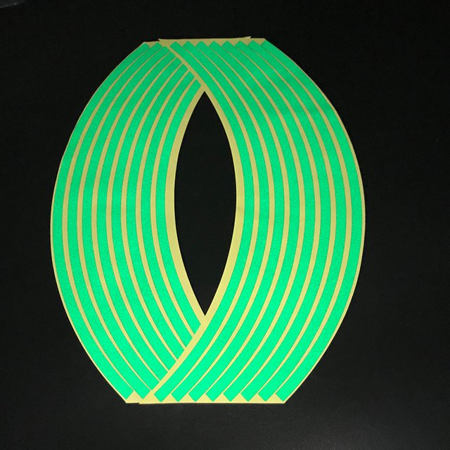 Motorcycle 12 - inch Reflective Wheel Sticker Wheel Sticker Hub Tire Decoration
