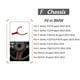thumbnail image 5 of Riwesomey Embellecedor para cubierta de volante, antiarañazos, antiabrasión, buena artesanía, componentes para automóviles, accesorios para Vehículos, repuestos y accesorios Mis vino rojo, 5 of 6