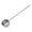 Silver, variant on Ladle Long Handle,Heavy Duty Stainless Steel Soup Ladles Cooking Utensils,80ml Metal Gold Wear-resistant Spoon,Kitchen Dipper Spoon Multi-use Cooking Utensil for Hot Oil and Water Soup(Silver)