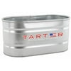 Tarter Gate 702402231 2 x 2 x 3 ft. 70 gal Oval Heavy Duty Galvanized Stock Water Tank
