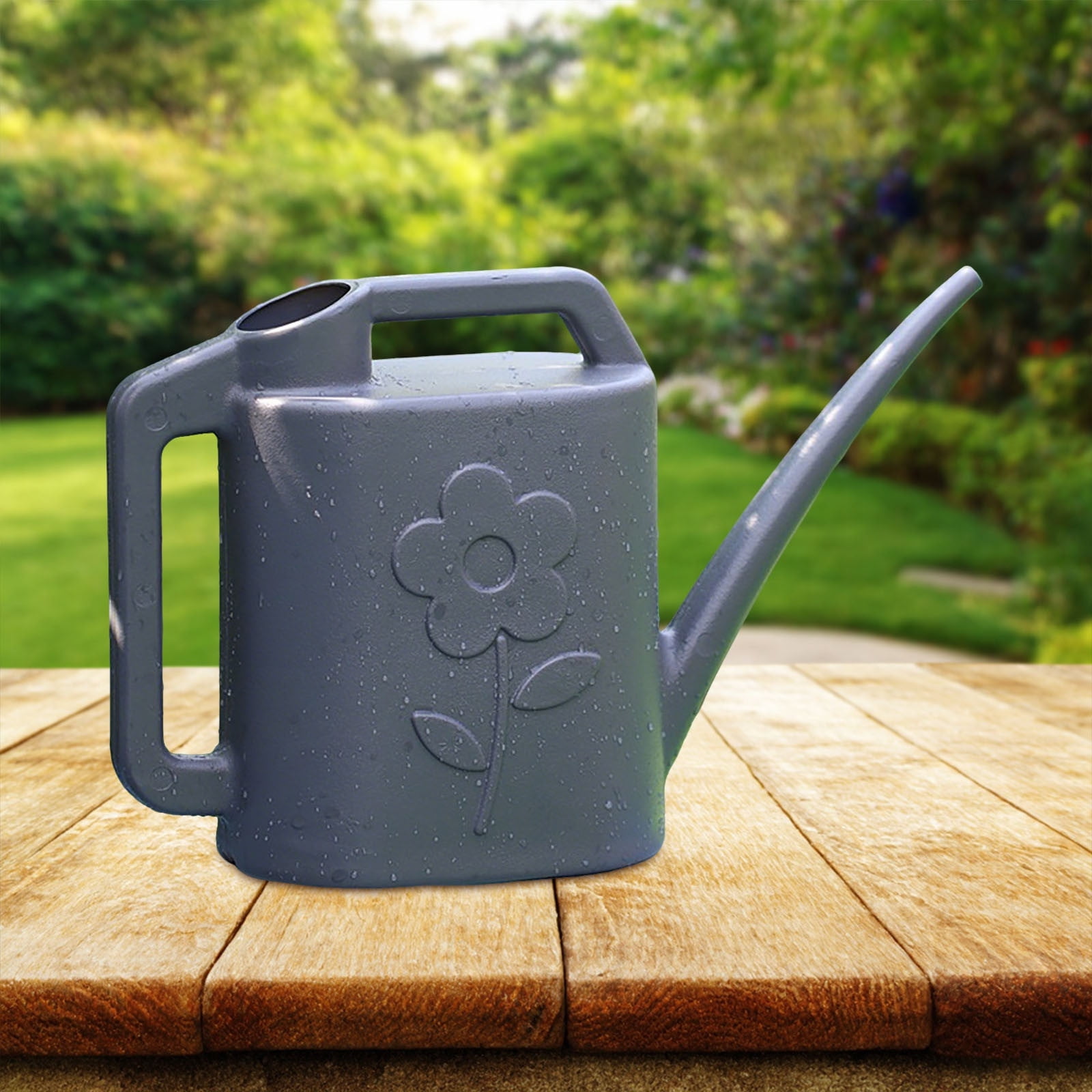 4L Watering Can (1 Gallon) - Long Spout Indoor & Outdoor Watering Pot for Houseplants, Succulents, Garden Flowers and Bonsai, Large Capacity Garden Tool