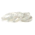 thumbnail image 3 of Sparkling Crystal Ribbon,Rhinestone Ribbon 4 Rows Crystal Sparkling Ribbon Rhinestone Ribbon Professionally Tested, 3 of 14