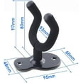 thumbnail image 2 of Guitar Wall Mount Set Of 2, Ukulele Stand Hook Bracket Guitar Hook, 2 of 3