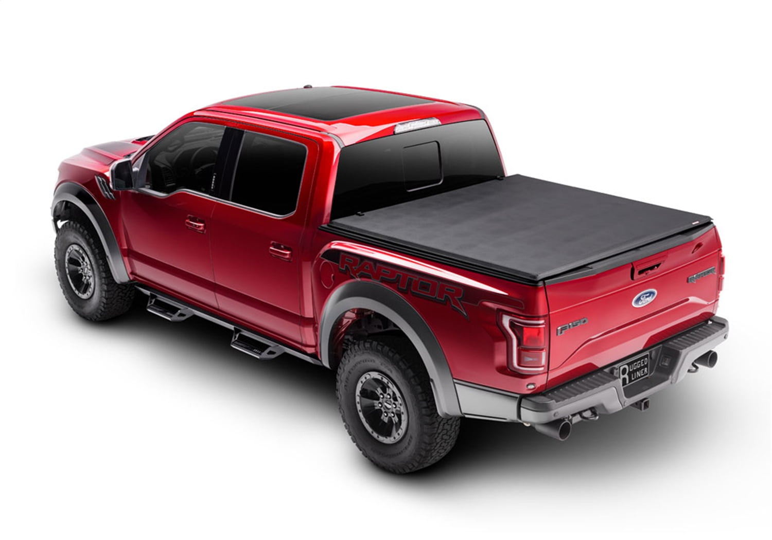 Rugged Liner Fcf501 01 03 F150 5 5 Bed Tri Fold Tonneau Cover Walmart Com Walmart Com