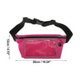 thumbnail image 4 of Unique Bargains 1 Pc Durable Running Belt One-knife Sports Waist Bag for Sports Rose Red, 4 of 6