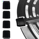 thumbnail image 2 of 30 Piezas de Protectores de Esquinas Cuadradas para Freidoras de Aire, Protectores de Esquinas de Gel de Sílice, Alfombrilla para Bandeja para Hornear, Herramienta de Cocina, 2 of 5