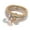 Heart, variant on Alloy Three-Color Sets Elasticity Popcorn Corn Chain Crystal Pendant Bracelets-Heart