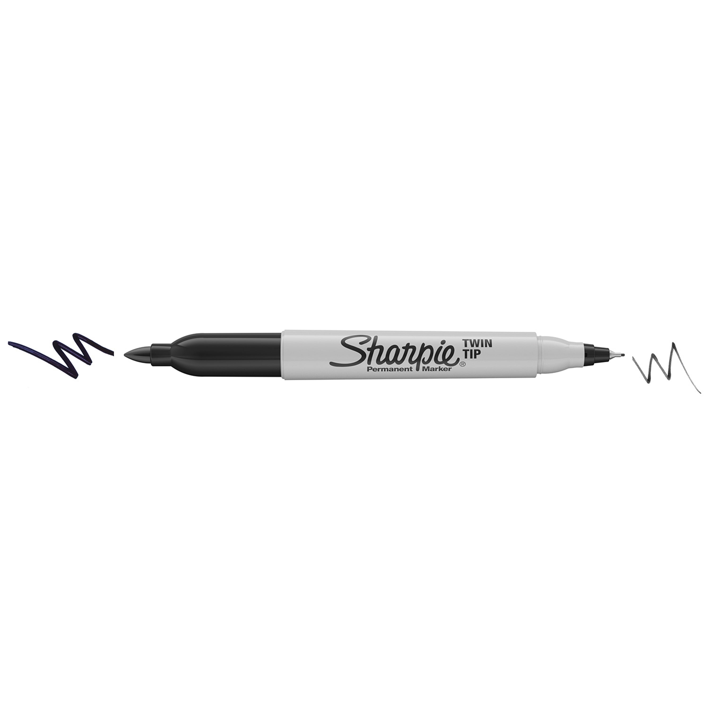Sharpie Twin Tip Permanent Marker, Black (Sanford) – Alabama Art Supply