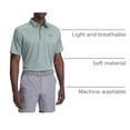 thumbnail image 3 of Polo de Golf Tech para Hombre Under Armour Verde Sílice Talle S, 3 of 3
