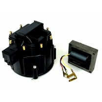 HEI Ignition Distributor Cap With Coil For GM Chevy Ford Mopar V8 DR450T C834