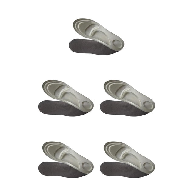 Naiovety Plantillas de masaje Buena elasticidad Cojín para correr Pies planos Soporte para el Plantilla para hombres Almohadilla para Type2 NO2