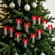 thumbnail image 3 of HWRETIE Christmas Tree Decorations Set,Bows,Ribbons,Pearls,Tassels Pendants,Holiday Ornaments, 3 of 6