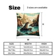 thumbnail image 5 of Sea Lion Luxurious Velvet Pillow of 2,for Bed Pillow Covers and Throw Pillows - Available in 16x16, 18x18, and 20x20 Inches with Unique Patterns for Various Occasions, 5 of 6