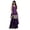 Purple, variant on Fashion Women's Embroiderd Work Navyblue Color Weding Wear Anarkali Kurta Sharara Set - Indian Ethnic Traditional Wear Kurta Set