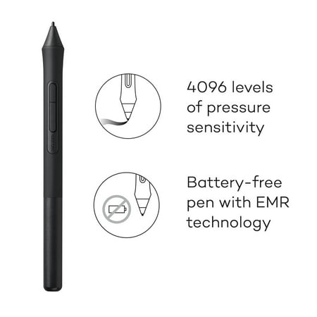 Wacom - Intuos Wireless Graphics Drawing Tablet for Mac, PC, Chromebook & Android (Medium) with Software Included - Pistachio