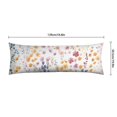 thumbnail image 6 of Colorful Body Pillow Cover 20x54 - Romantic Floral Design Long Pillow Case with Zipper - Soft Breathable Maternity Pillowcase - Full Body Pillow Protector - Aesthetic Bed Pillow Cover, 6 of 7