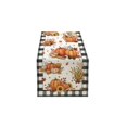 thumbnail image 2 of Yhmxh Maple Leaves Fall Table Runner, Linen Autumn Thanksgiving Decor Table Runner, Seasonal Farmhouse Table Dresser Scarf for Dining Table, Harvest Holiday, Thanksgiving & Farm Rustic Home Decor, 2 of 6
